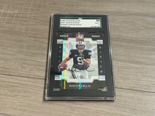 2009 Donruss Elite  Black Status Die Cut  Austin Collie  Auto RC True 1/1  SGC 9