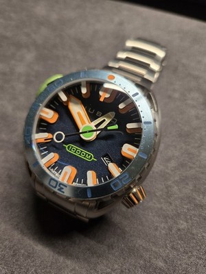 Nubeo Aluminaut Automatic Limited Edition Dive Watch Blue