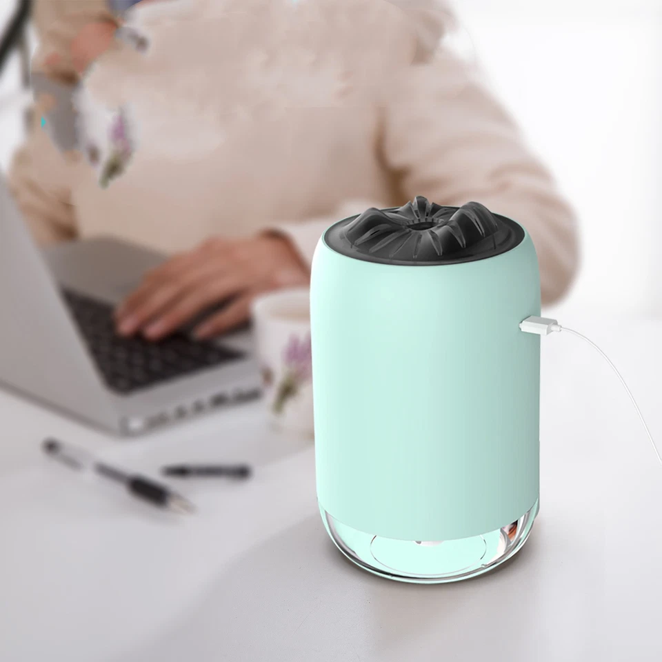 Magic Flame Humidifier Home Car Atomizer Mini Aroma Diffuser Desktop Home Office - Image 2 of 4