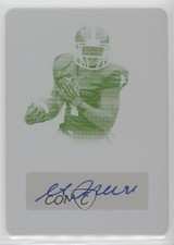 2016 Leaf Trinity Clear Printing Plate Yellow 1/1 Keith Marshall Auto t6r