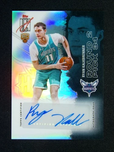2025 Topps Signature Ryan Kalkbrenner Base (RAW)