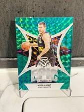 Nikola Jokic Epic Performers Green Mosaic Prizm 2023-24 Nuggets