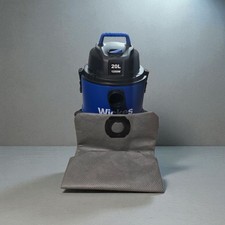 Reusable Dust Bag for  Wickes Wet & Dry Vacuum Cleaner 1250W 