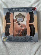 Massage Therapy Hot  Cold Stone Book  Kit by Ernesto Ortiz, LMT, CST, New