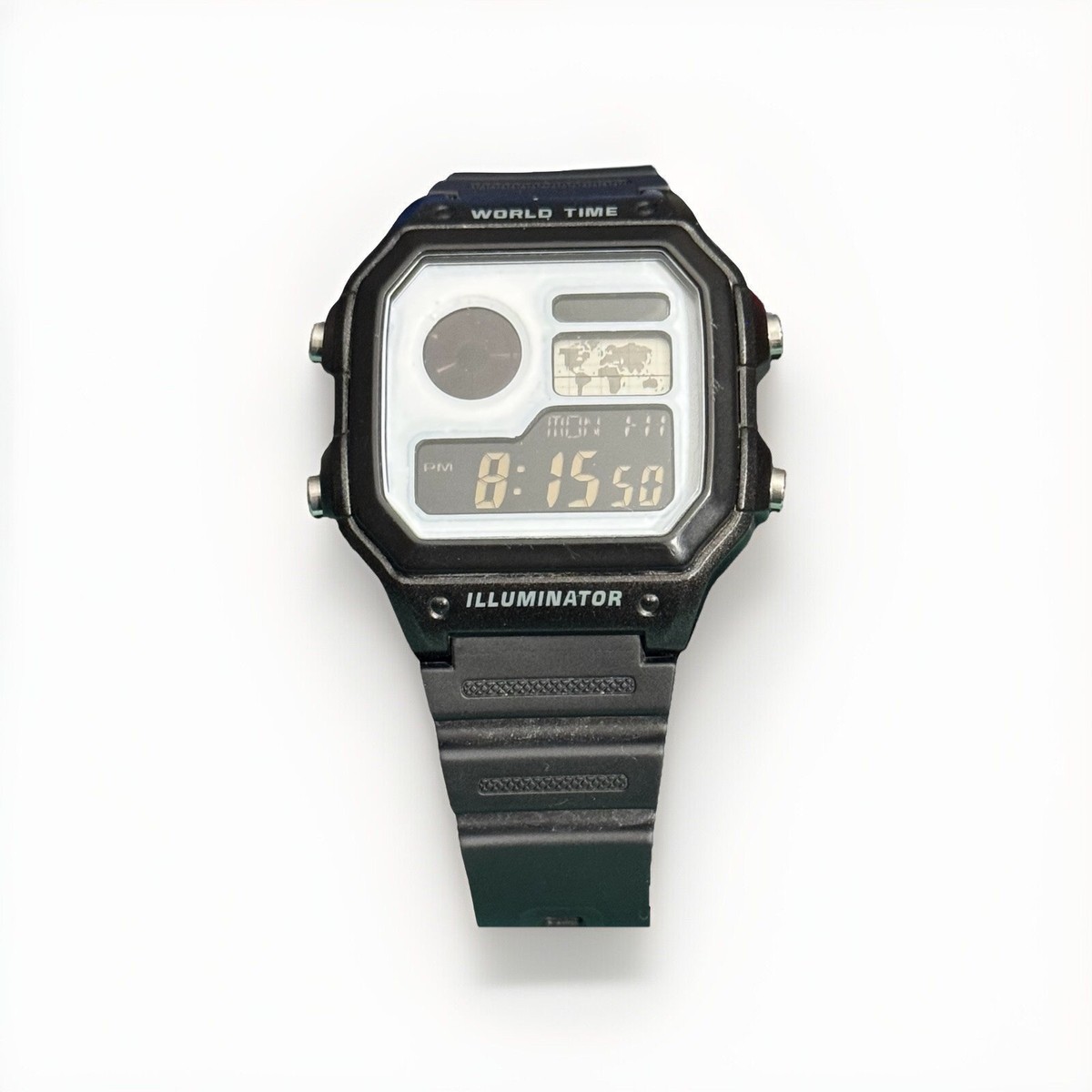 White Custom Face Plate For Casio Royale AE1200 - FACE PLATE ONLY