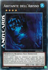 ABGRUNDBEWOHNER • (Abyss Dweller) • Common • OP20 IT020 • Unl • Yugioh!
