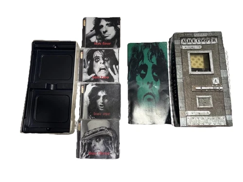  The Life and Crimes Of Alice Cooper 4 CD Disc Box Set Warner Archives w/Booklet