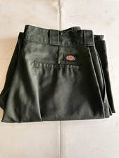 Dickies 874 Original Fit Work Pants Mens 33x32 Olive Green Workwear