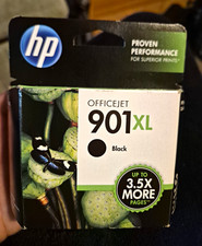 New Unopened HP 901XL Black Ink Cartridge Genuine/Original Inkjet CC654AN