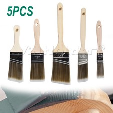 Set of 5 Brushes Paint Brush Set for Professional or DIY Painting & Decorating