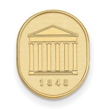 14K Yellow Gold University of Mississippi 13x16mm Lapel or Tie Pin