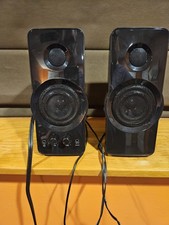 BLACKWEB COMPUTER/MEDIA SPEAKERS Model BWA15HO110 - Used - Work Great 