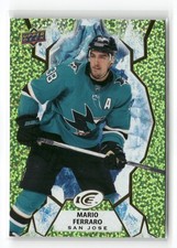 2021-22 Upper Deck Ice #65 Mario Ferraro Green