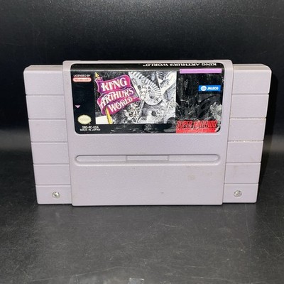 King Arthur's World Super Nintendo SNES Tested Authentic Cart Only