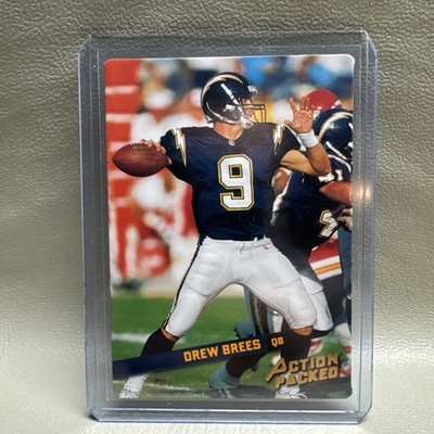 2002 Leaf Rookies and Stars Action Packed Silver #8 Drew Brees #/1850