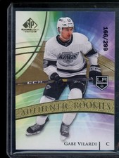 2020-21 SP Game Used #161 Gabe Vilardi Golden Burst #/299