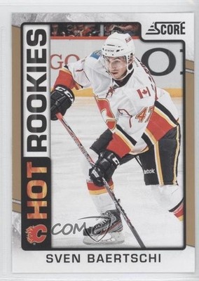 2012-13 Score Hot Rookies Gold Rush Sven Baertschi #518 Rookie RC fm0