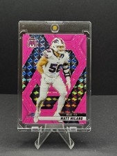 2025 Panini Mosaic -Matt Milano Pink Fluorescent  #241 6/10 Buffalo Bills!!
