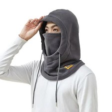 Winter Hat with Mask and neck warmer 3-in-1 windproof balaclava for Men Women