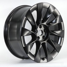TESLA MODEL Y SATIN BLACK 20" ALLOY WHEEL RIM 9.5J ET45 1188223-00-B GENUINE X1