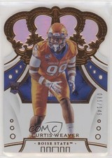 2020 Chronicles Draft Picks Crown Royale Mirror Holo /149 Curtis Weaver #25 03gu