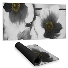 Begin Home Decor C1DM1531QMTVKP 16 x 32 in. White Bedroom Botanical Desk Mat ...