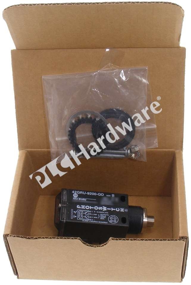 Surplus Pre-owned Allen Bradley 42GRU-9200-QD /B PHOTOSWITCH 9000 Sensor 660nm
