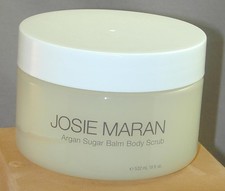 Josie Maran Argan Sugar Balm Body Scrub 532ml 18oz Vanilla Pear NWOB