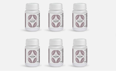 6 x Charak CALCURY Tablets (40tab) Herbal, Helps disintegrate calculi