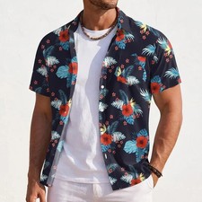 Floral Unisex Tropical Hawaiian Shirt