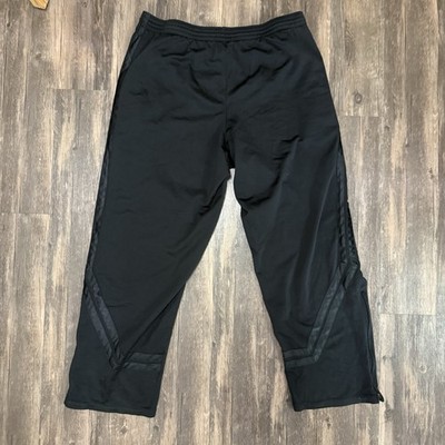 Vintage Nike Track Pants Men's L Black Baggy Relaxed Leg