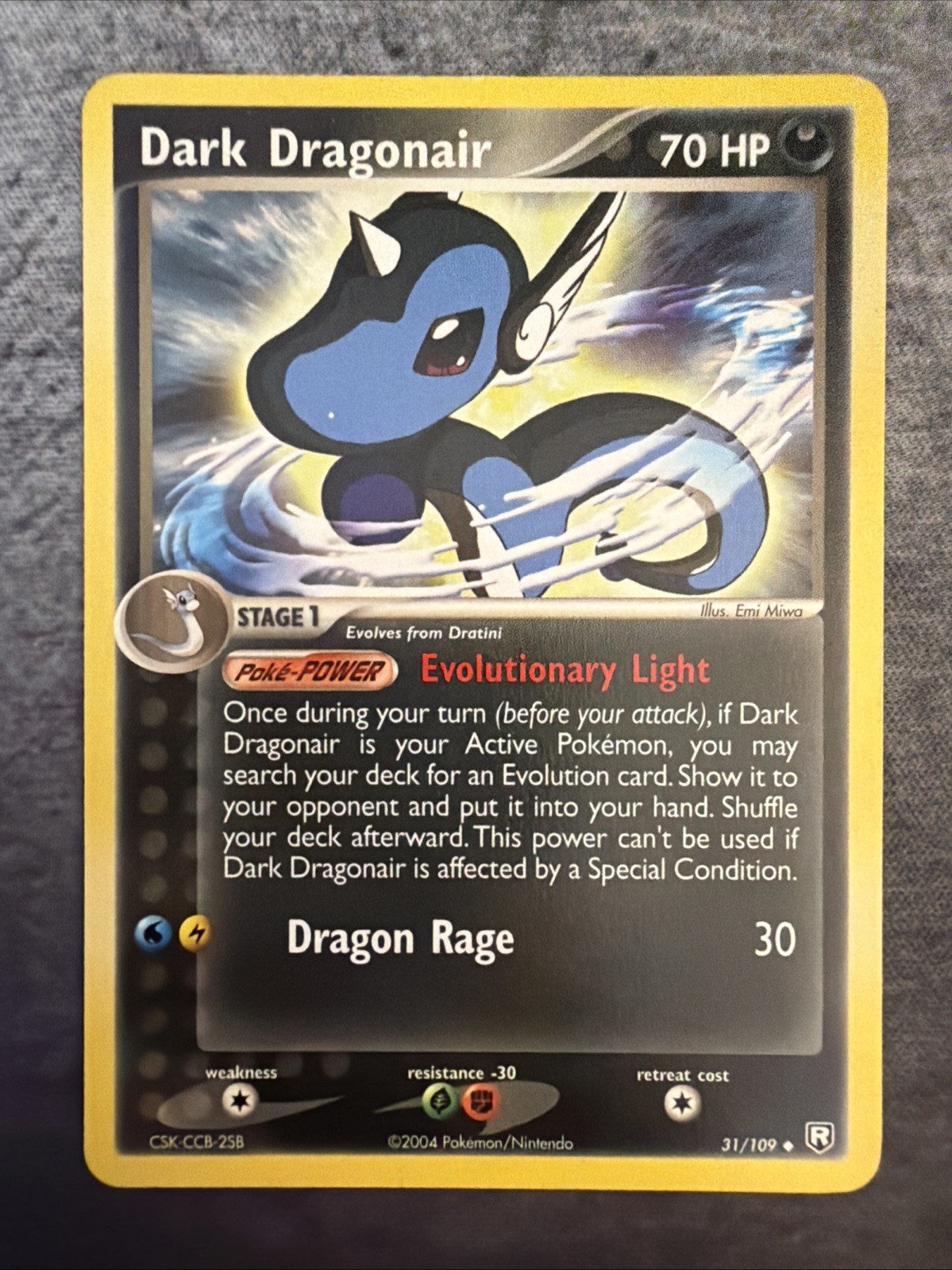 Dark Dragonair 31/109 EX Team Rocket Returns MP
