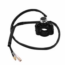 Motorcycle 7/8" Handlebar ATV Kill Switch ON OFF Push Button Headlight FogSpot J