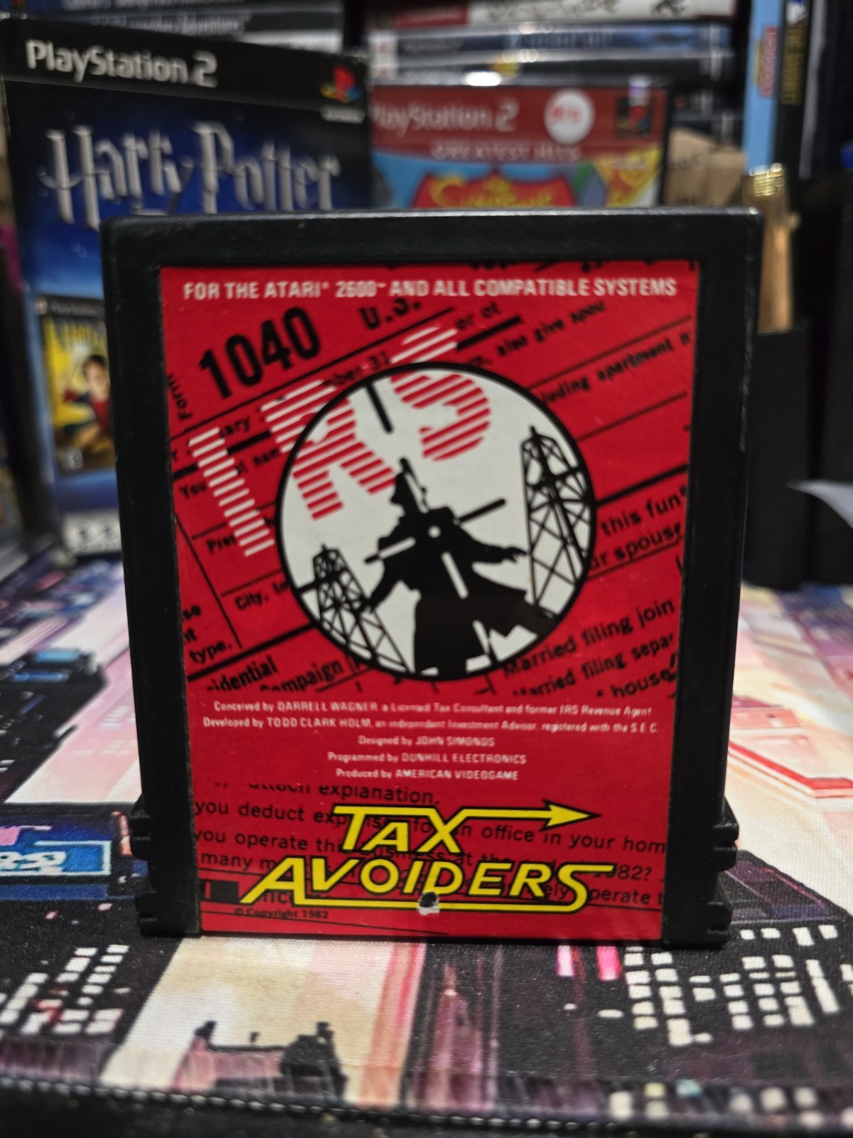 Tax Avoiders - Atari 2600 - Cartridge Only - TESTED