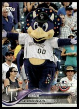 2018 Topps Opening Day #M-10 Dinger Mascots