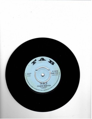 REGGAE-PRINCE BUSTER-LET HER GO/TIE THE DONKEYS TAIL-FAB 119