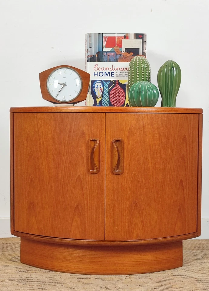 Vintage Retro G Plan Corner Unit Cabinet Mid Century Teak Del Avail - Image 2 of 4