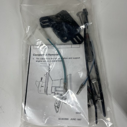 Mercury 853520A1 Force Trim Tilt Pump Motor Assembly & Accessories OEM Genuine - Foto 4 di 20