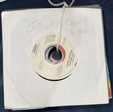 Country Only: Lot of 50 Vinyl 45 RPM 50 s 60 s 70 s 80 s 90 s and early 2,000