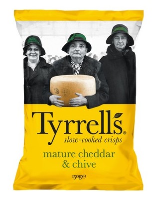 Tyrrells Chips Mature Cheddar 150g