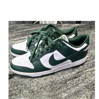Nike Dunk Low Michigan State Green White DD1391-101 Men US Size 15