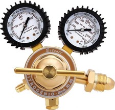 Nitrogen Regulator with 0-600 PSI Delivery Pressure Equipment Brass Inlet Outlet