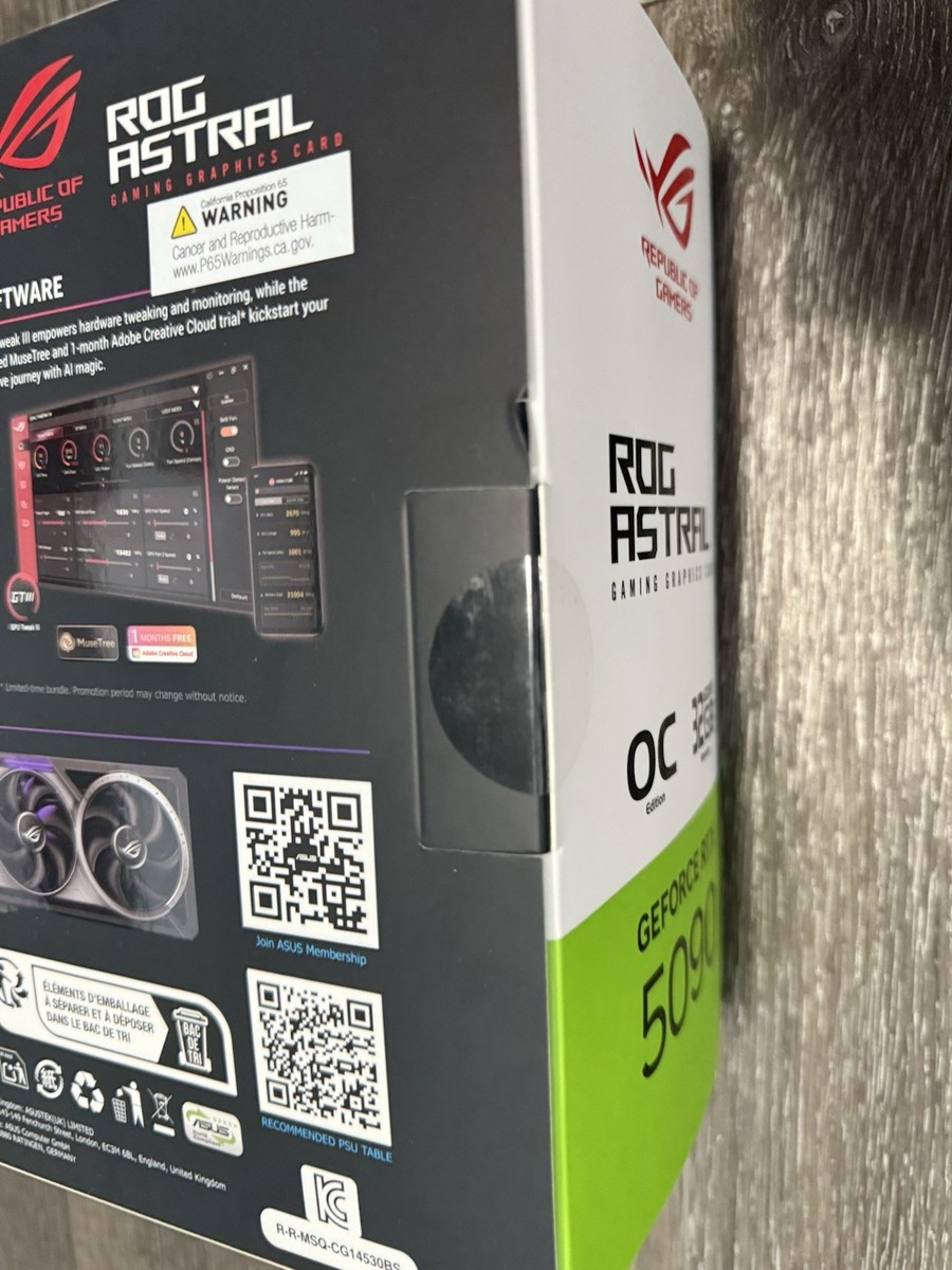 ASUS ROG Astral GeForce RTX 5090 OC Edition for sale online ASUS ROG Astral GeForce RTX 5090 OC Edition for sale online