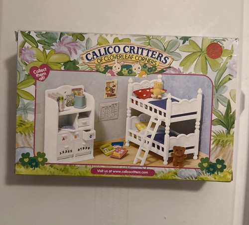 Calico Critters Children's Bedroom Set Epoch #CC2441 New - Afbeelding 3 van 5