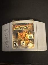 Indiana Jones and the Infernal Machine Nintendo 64 N64 see photos/description
