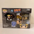 Funko Pop & Tee Naruto Shippuden Metallic Size XL With Shirt  Brand New
