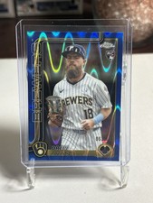 2025 Topps Chrome Update - Drew Avans Blue Wave Refractor /150 #USC47 RC