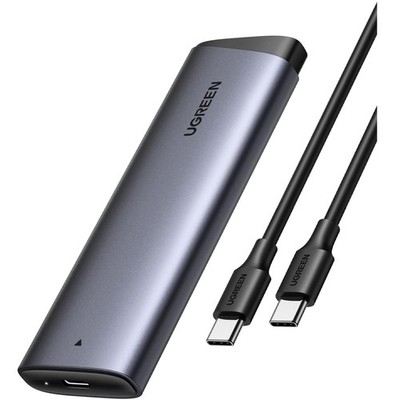 M 2 NVMe Gehäuse USB 3.2 Gen 2 Aluminium SSD Gehäuse