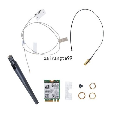 WiFi Antenna Cable + Bluetooth WIFI Card For Dell Optiplex 3060M 3070M DW1810