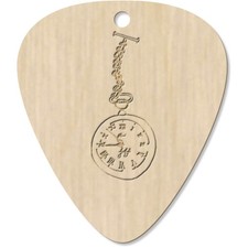 7 x "Taschenuhr" Gitarren-Plektren/Anhänger (GP00014436)